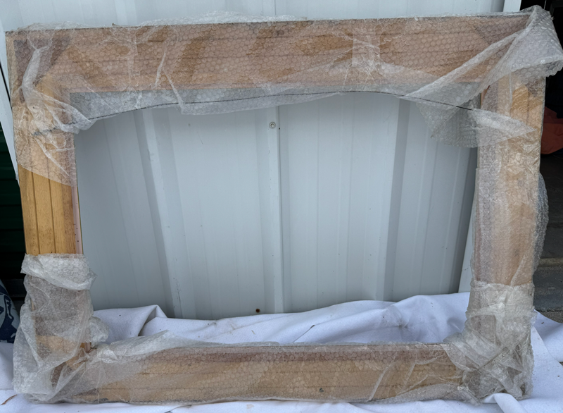Item21- Large Ornate Gold Picture Frame – Fits 24x36 – 34x46 Overall