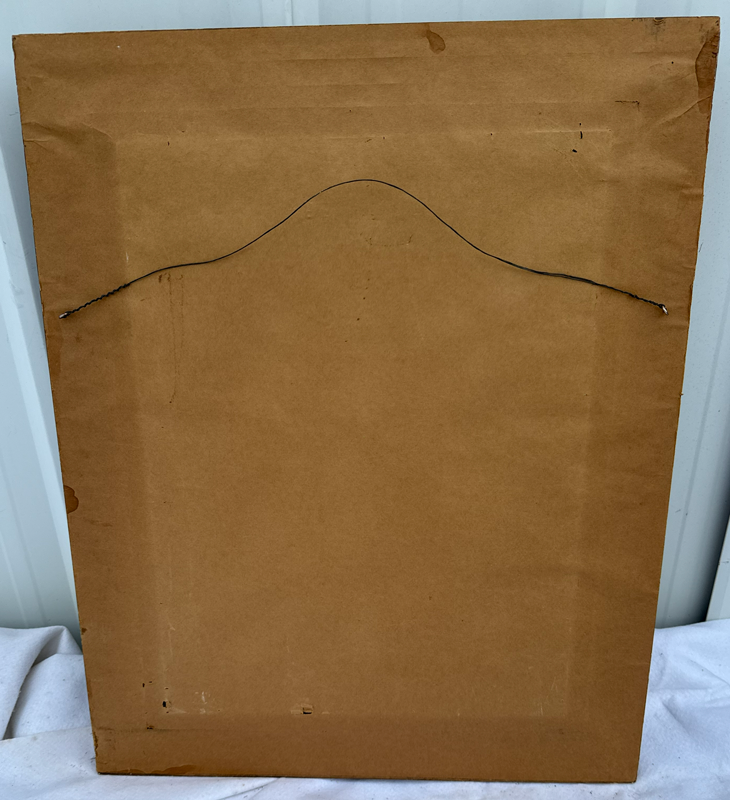 Item09- Vintage Floral Still Life Painting – Ornate Gold Frame – 18x24
